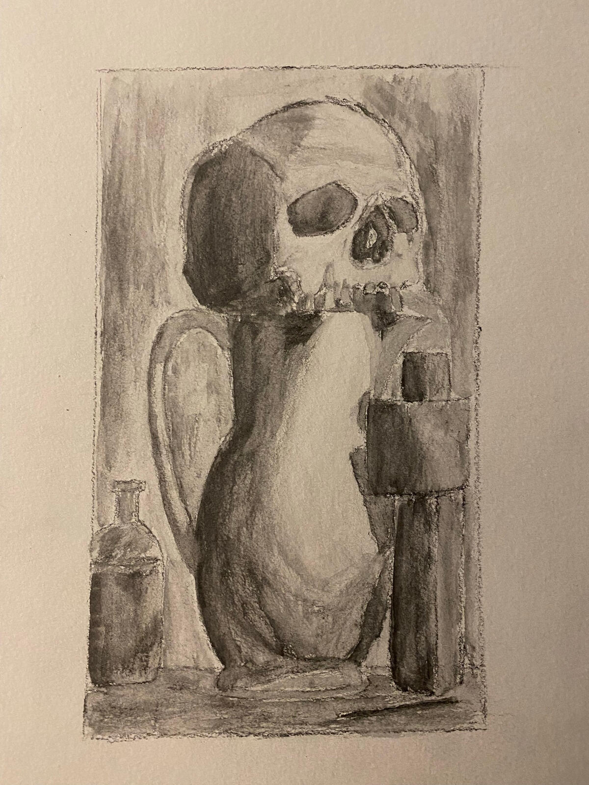 Still Life An illustration of a still life.